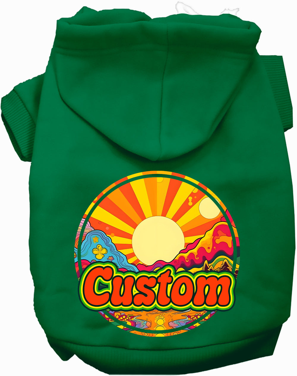 Custom Mellow Mountain Pet Hoodie
