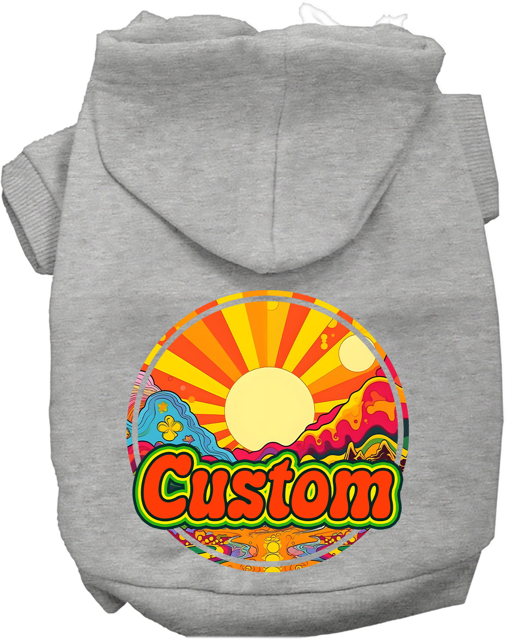 Custom Mellow Mountain Pet Hoodie