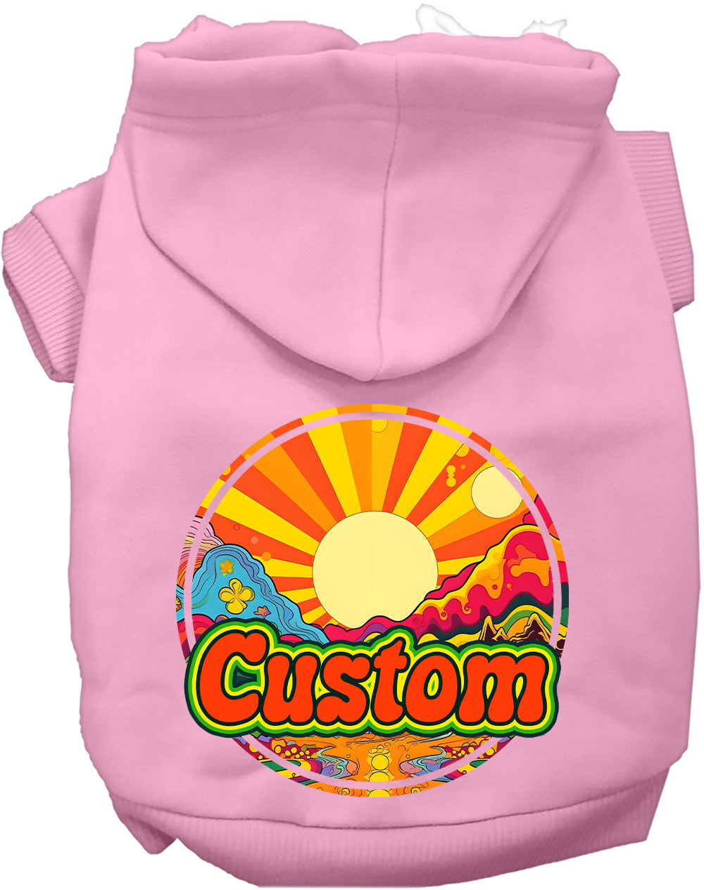 Custom Mellow Mountain Pet Hoodie