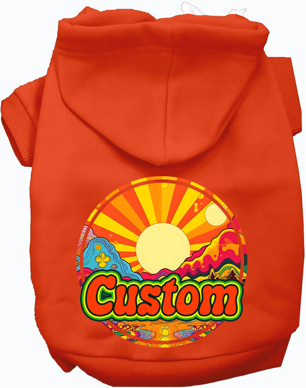 Custom Mellow Mountain Pet Hoodie