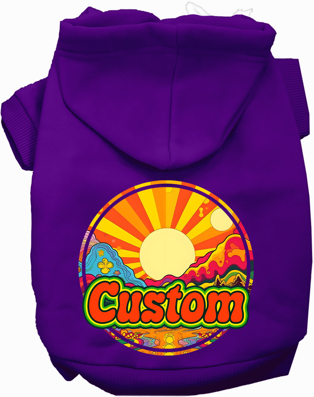 Custom Mellow Mountain Pet Hoodie