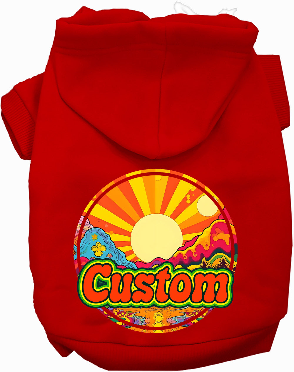 Custom Mellow Mountain Pet Hoodie