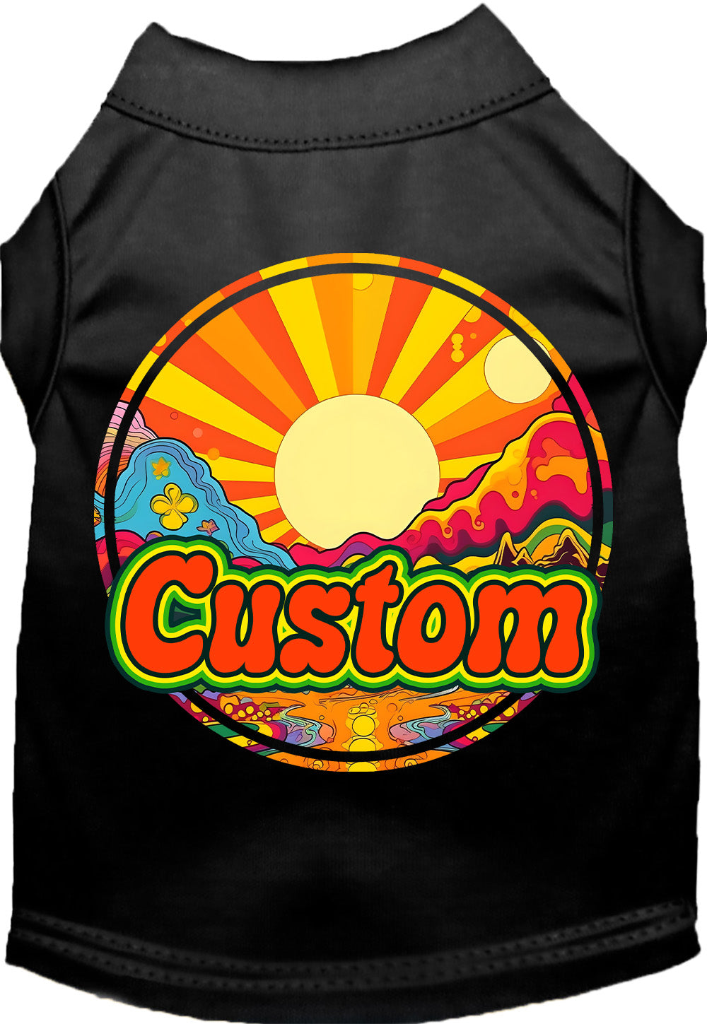 Custom Mellow Mountain Pet Shirt