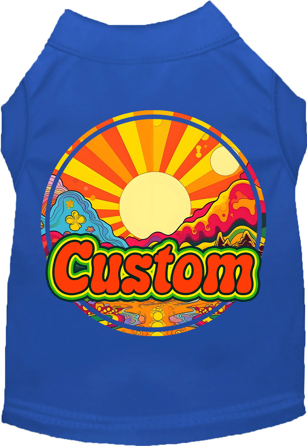 Custom Mellow Mountain Pet Shirt