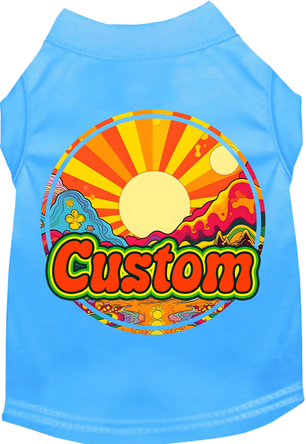 Custom Mellow Mountain Pet Shirt