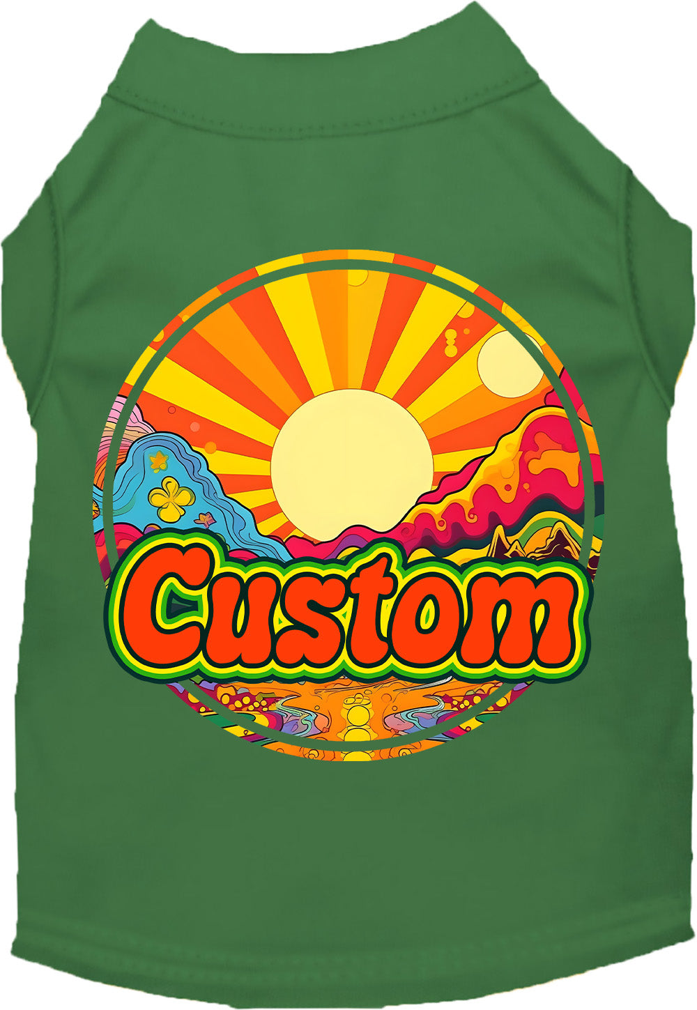 Custom Mellow Mountain Pet Shirt