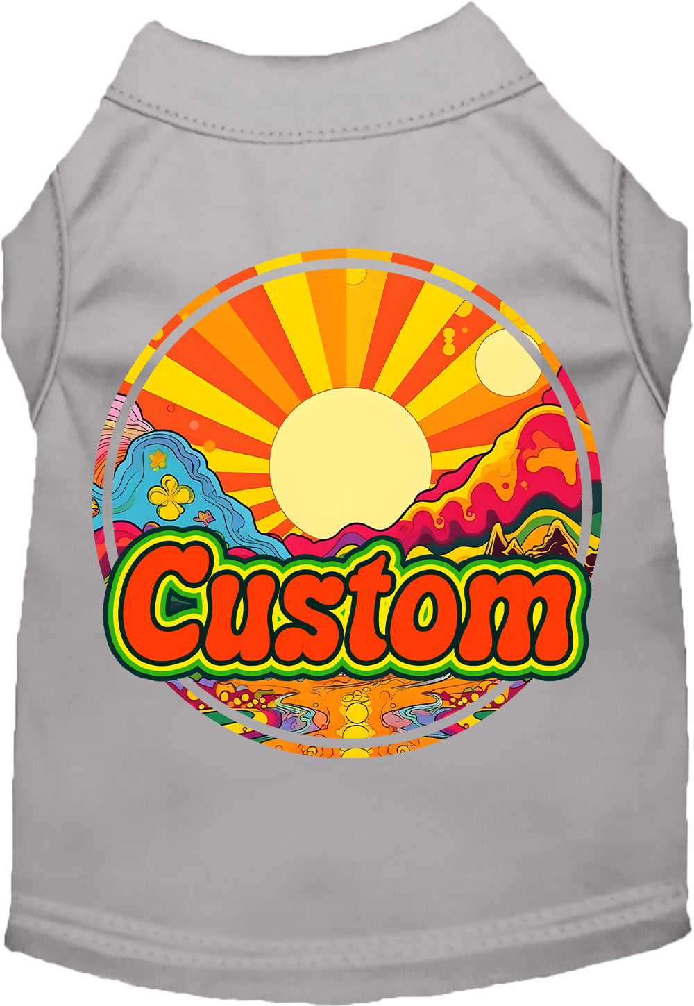 Custom Mellow Mountain Pet Shirt