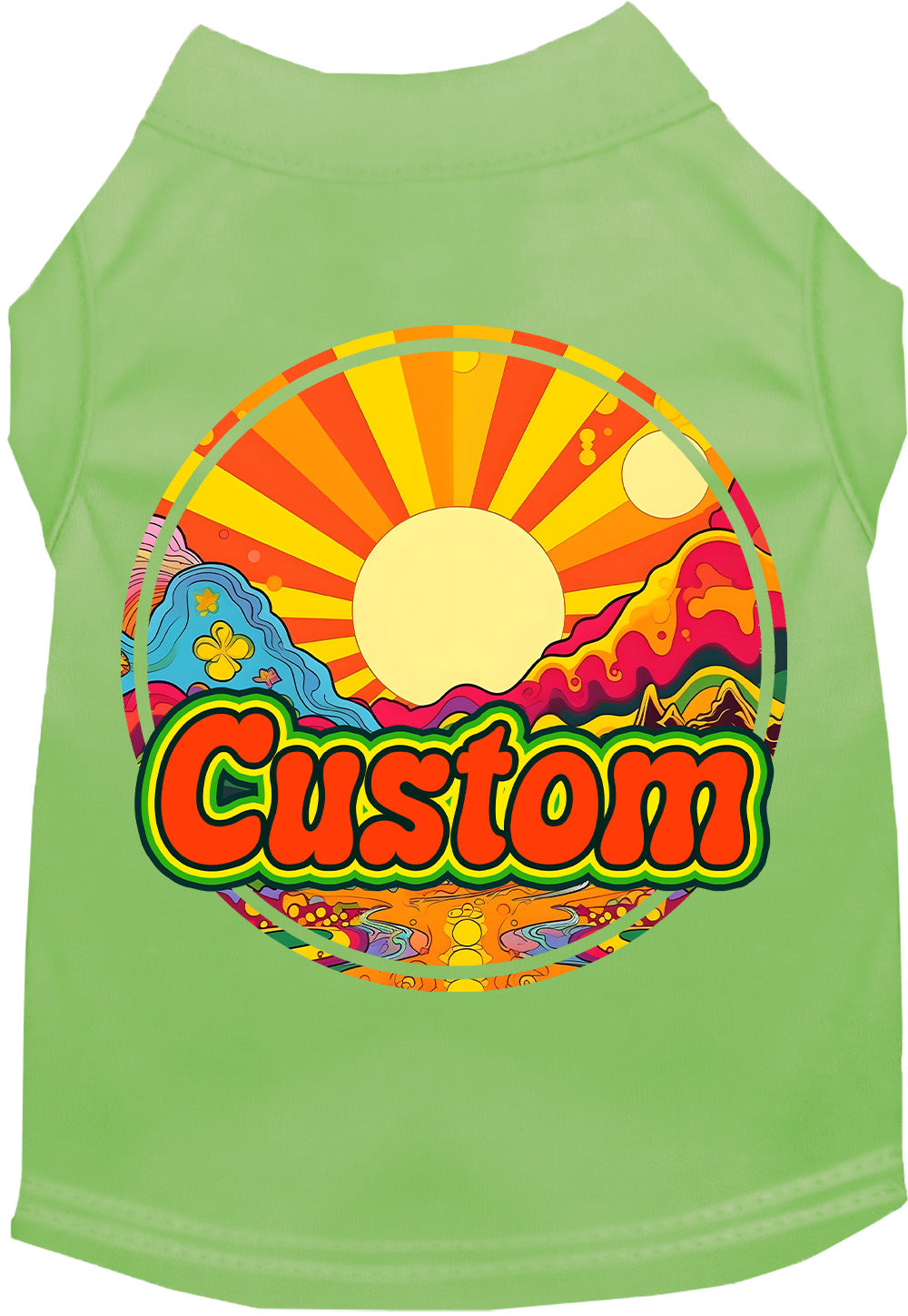 Custom Mellow Mountain Pet Shirt