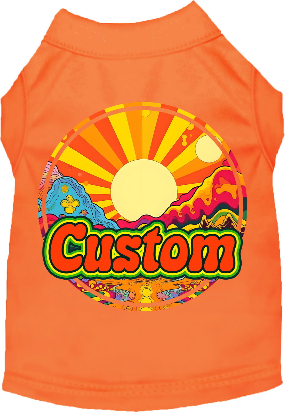Custom Mellow Mountain Pet Shirt