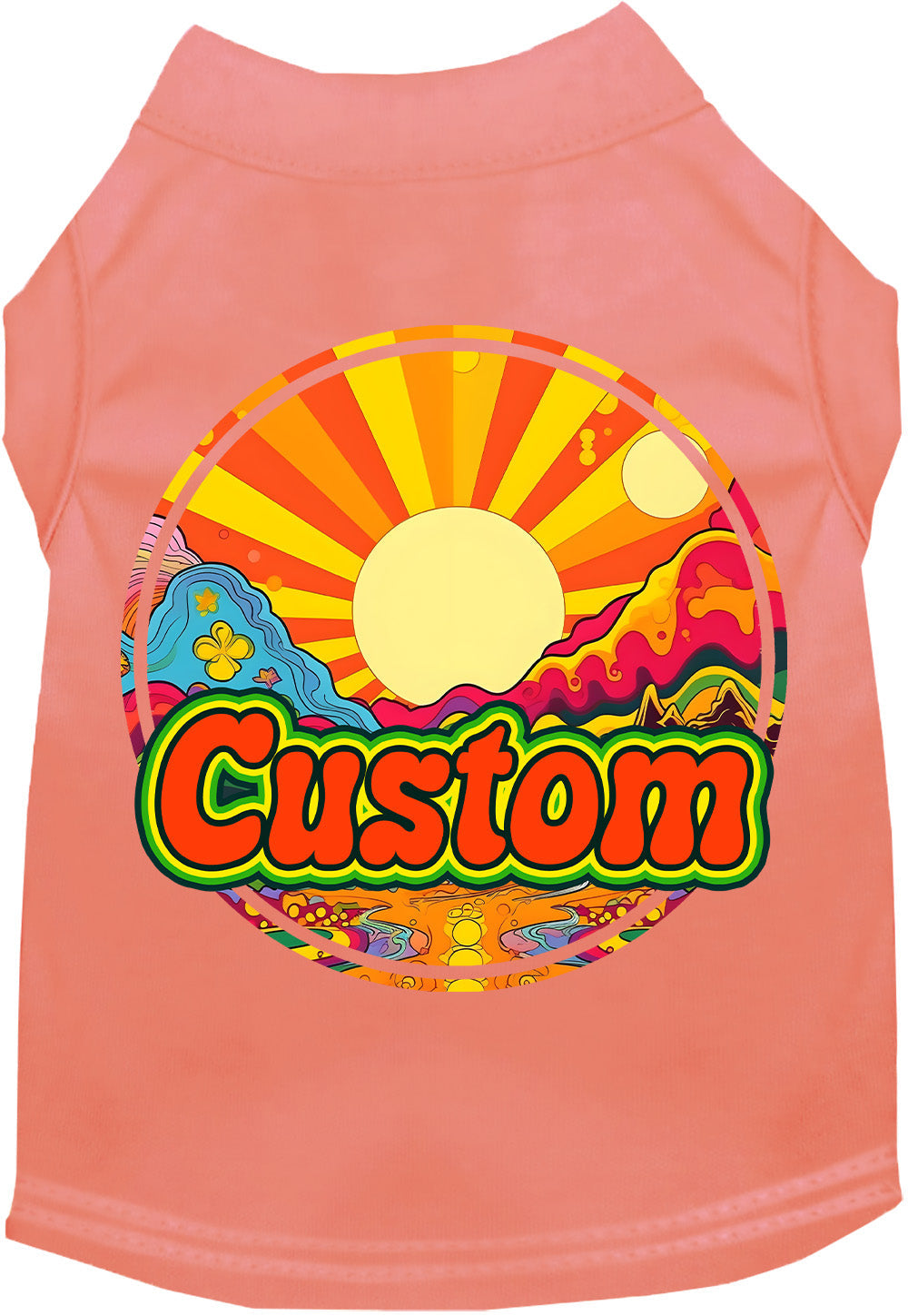 Custom Mellow Mountain Pet Shirt