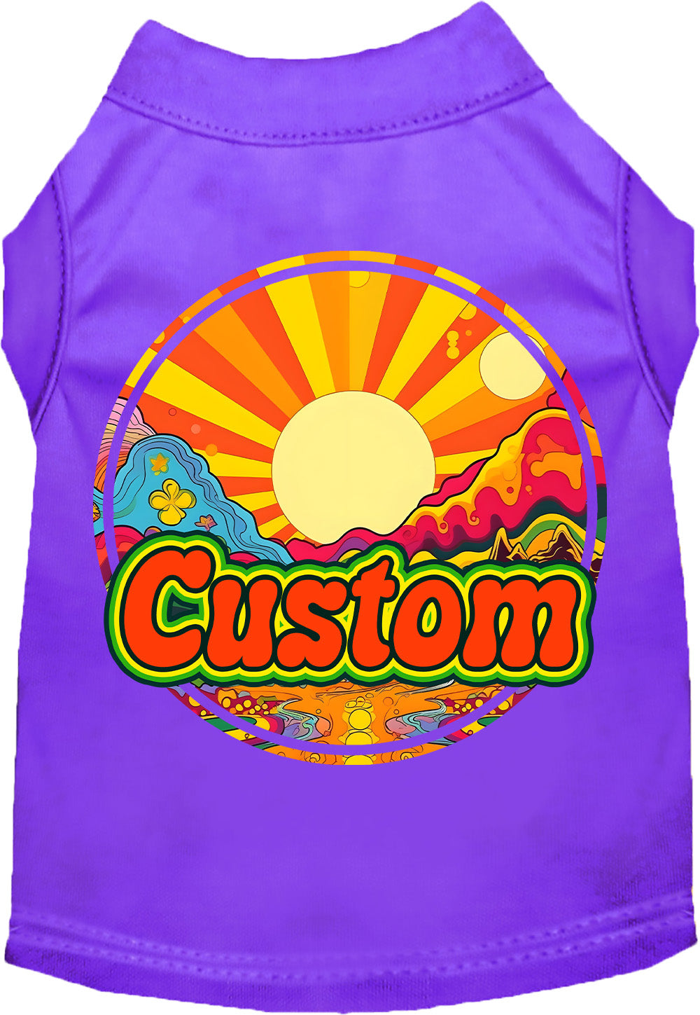 Custom Mellow Mountain Pet Shirt