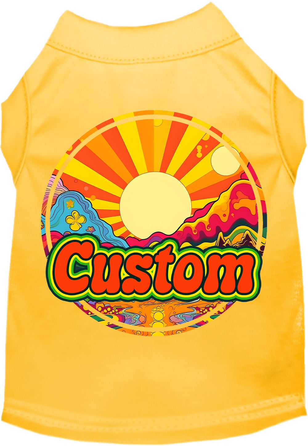 Custom Mellow Mountain Pet Shirt