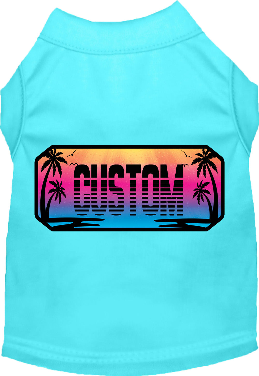 Custom Beach Shades Pet Shirt