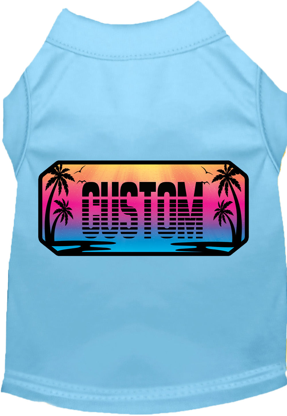 Custom Beach Shades Pet Shirt