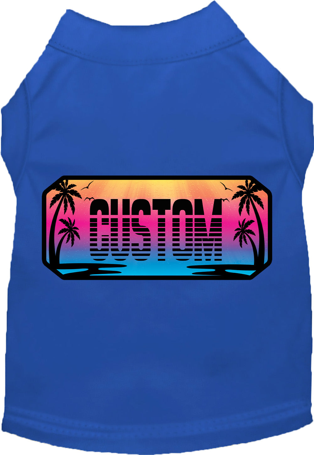 Custom Beach Shades Pet Shirt