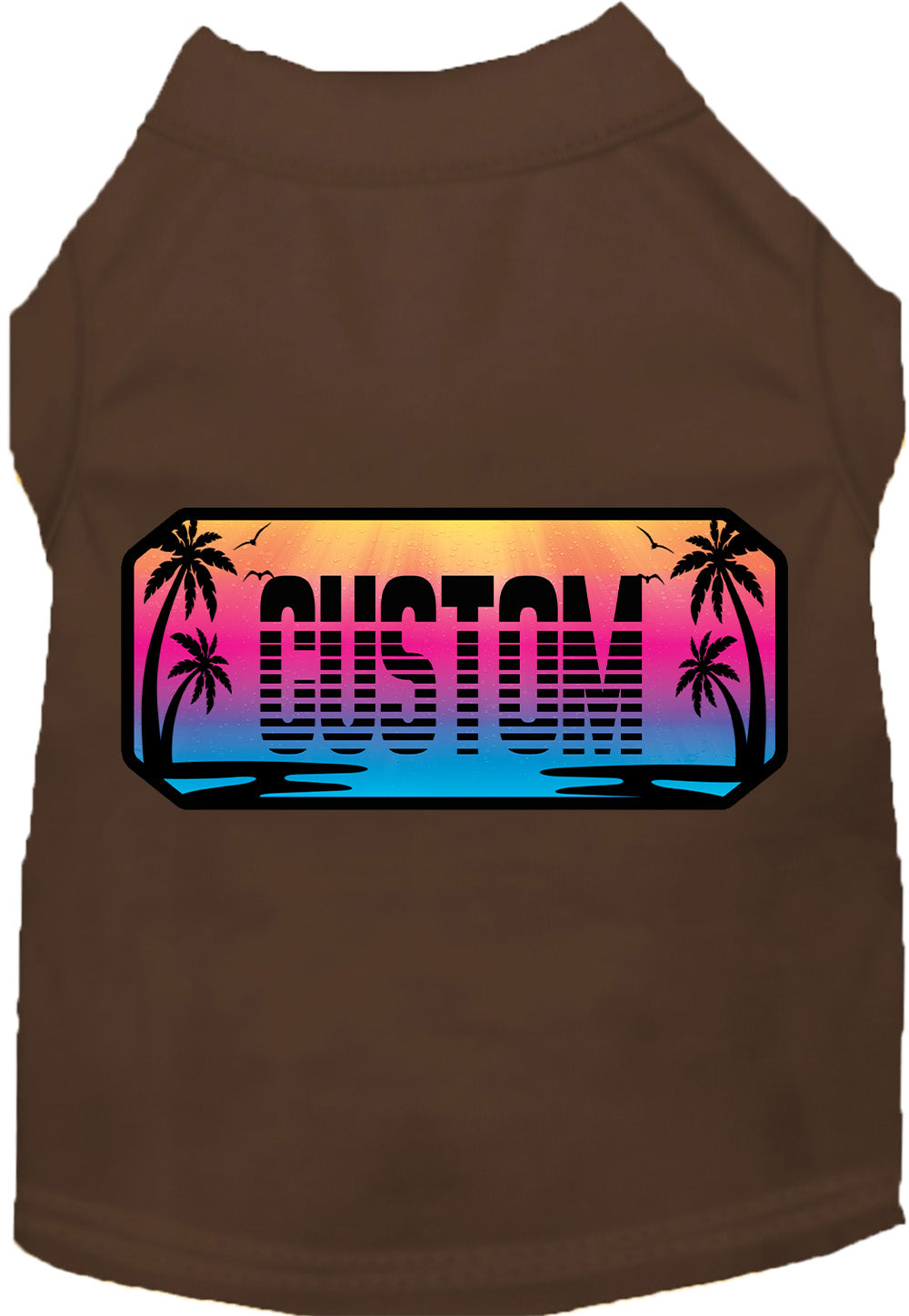 Custom Beach Shades Pet Shirt