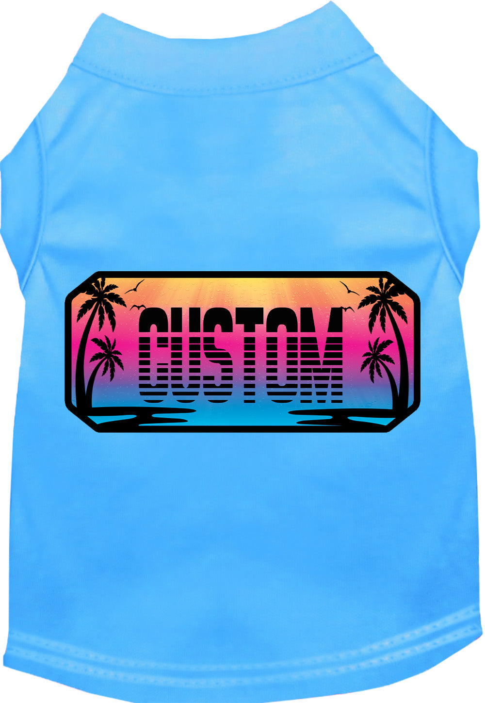 Custom Beach Shades Pet Shirt