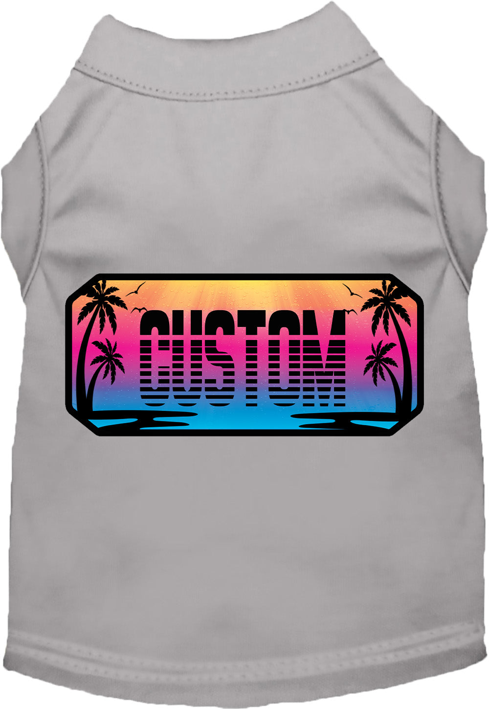 Custom Beach Shades Pet Shirt