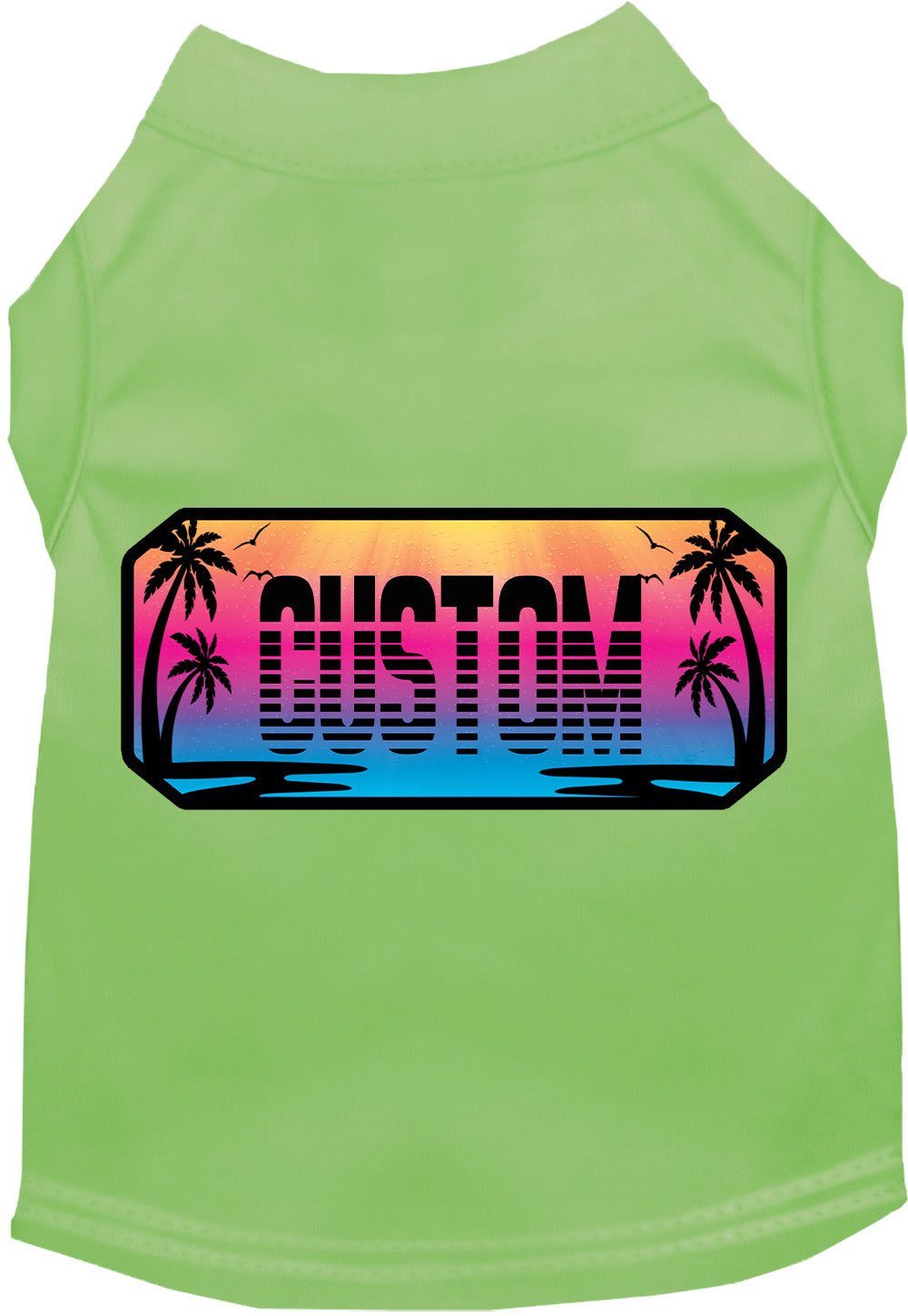Custom Beach Shades Pet Shirt