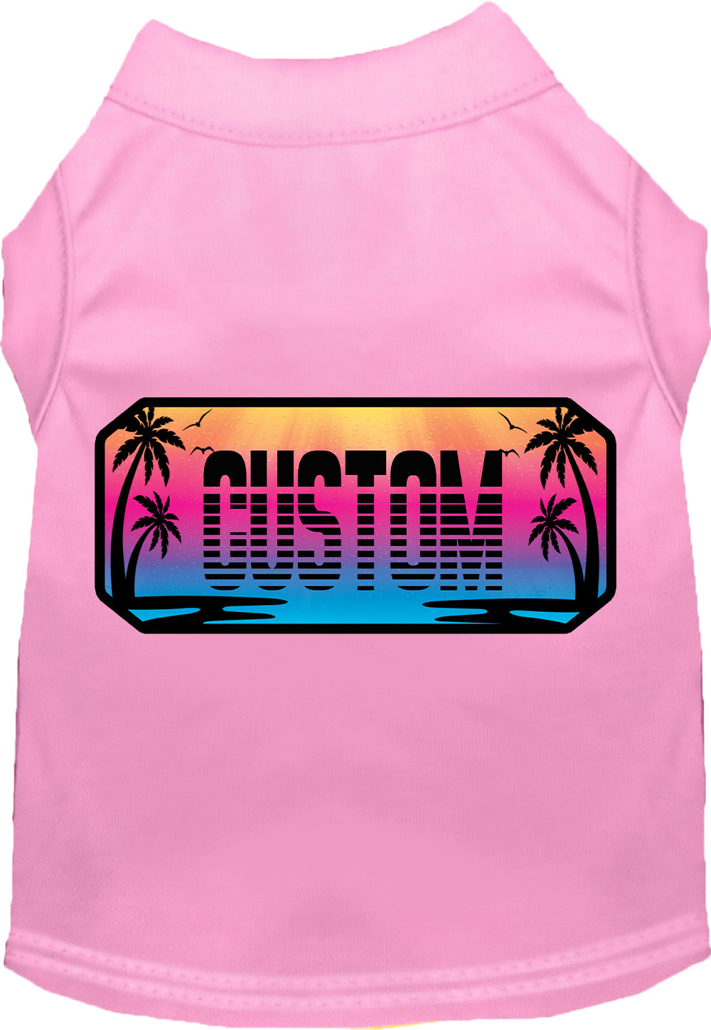 Custom Beach Shades Pet Shirt