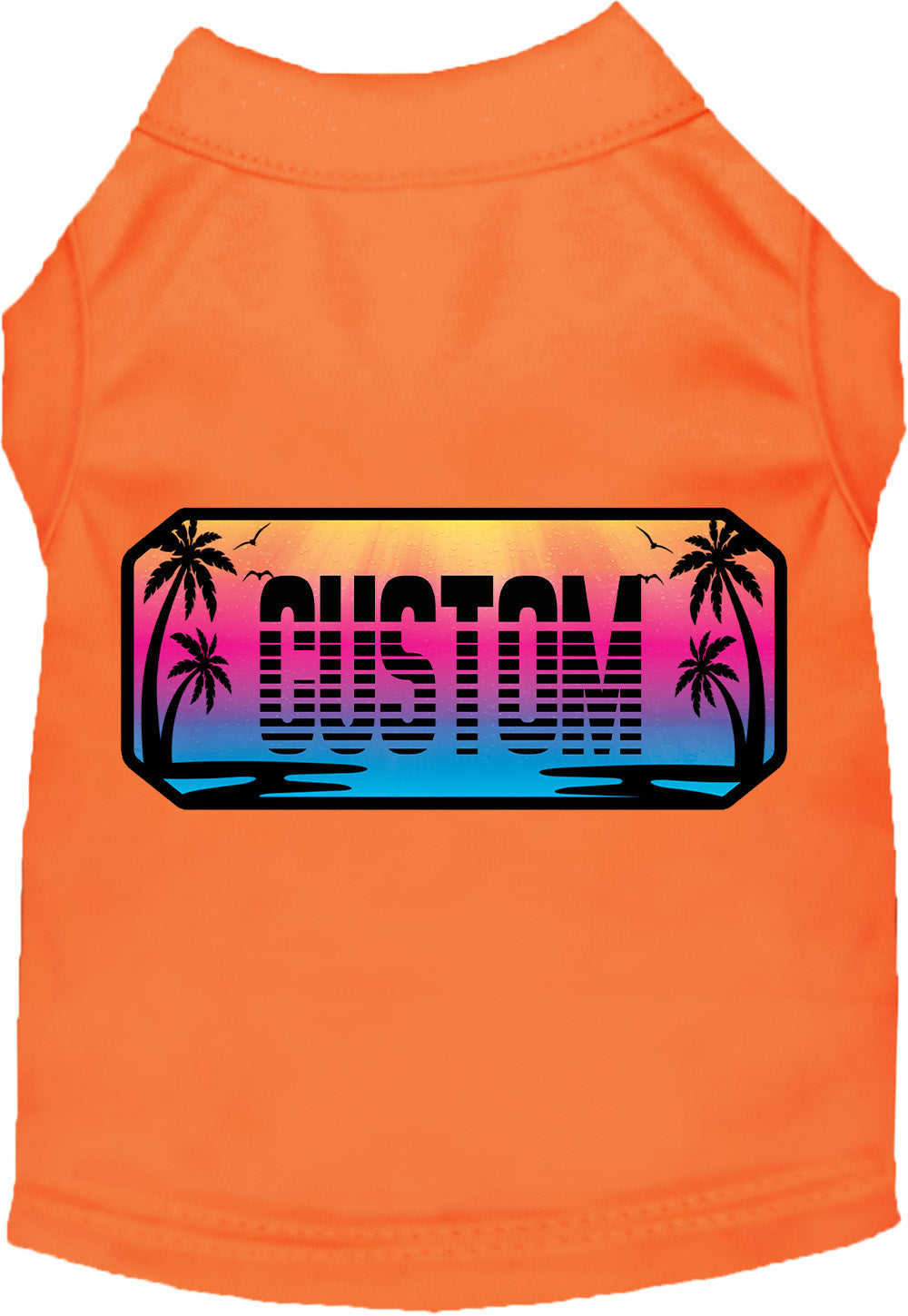Custom Beach Shades Pet Shirt