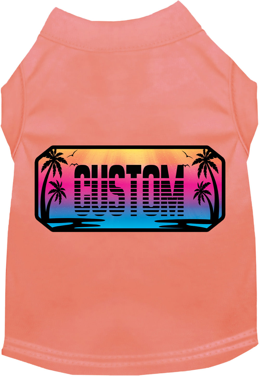 Custom Beach Shades Pet Shirt