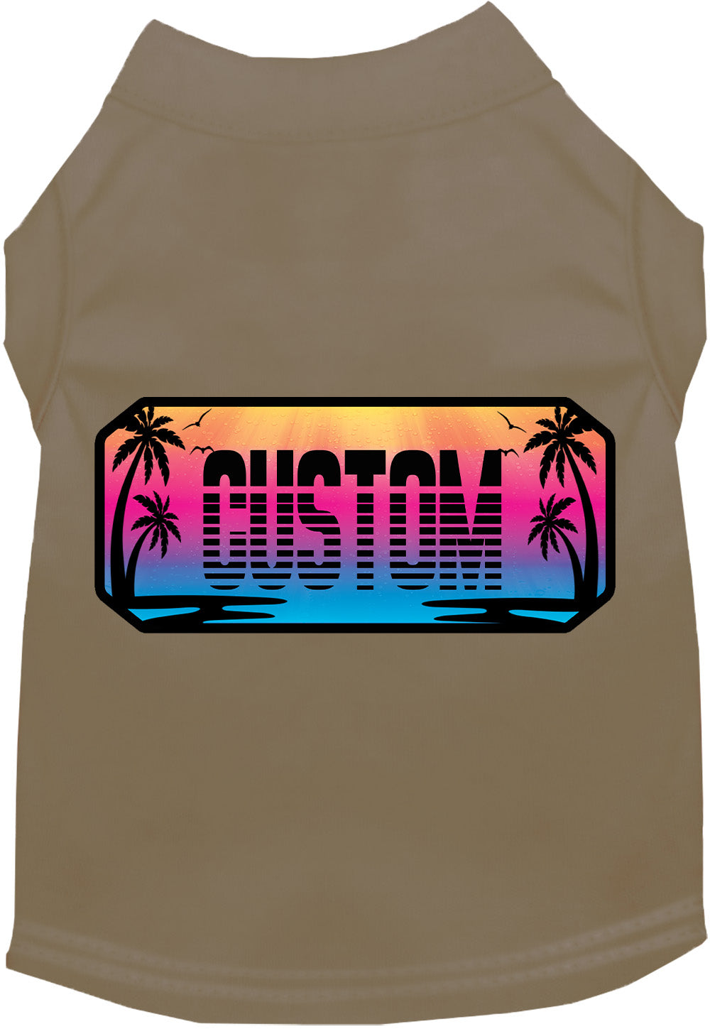 Custom Beach Shades Pet Shirt