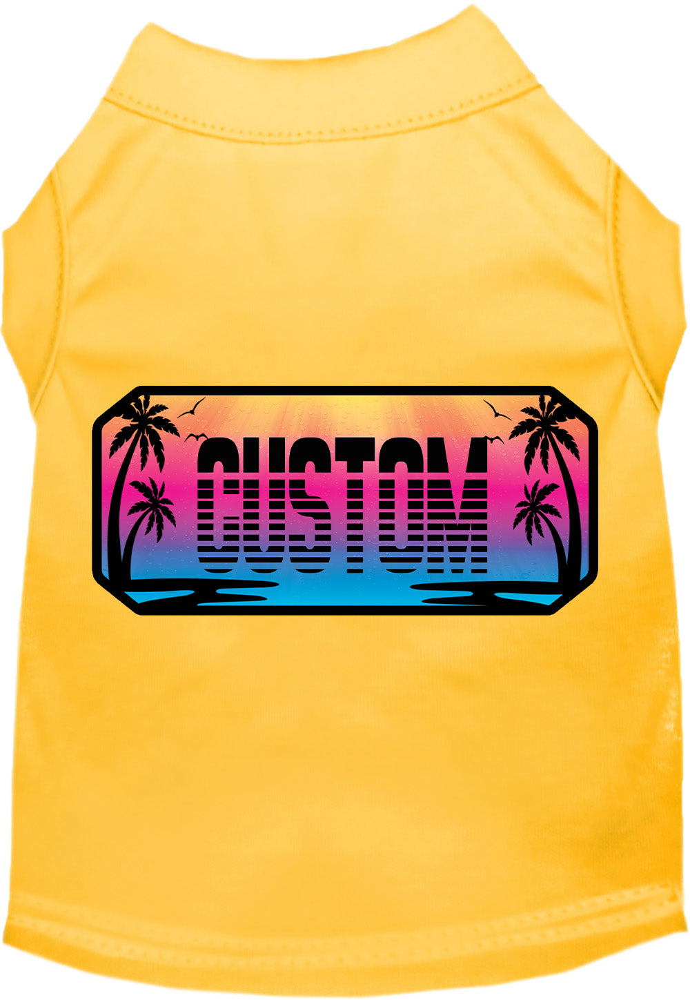 Custom Beach Shades Pet Shirt