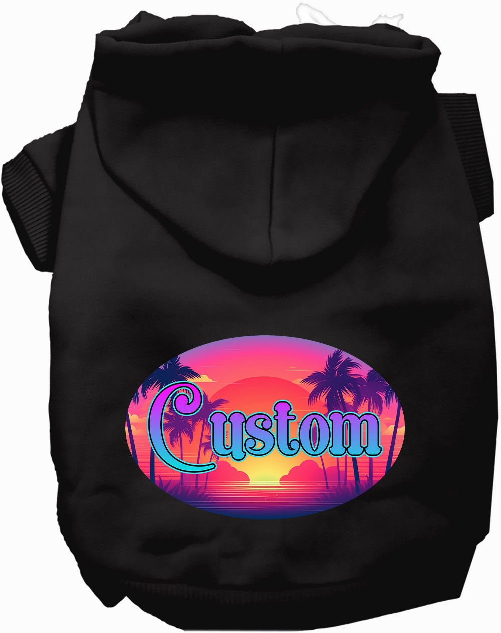 Custom Classic Beach Pet Hoodie