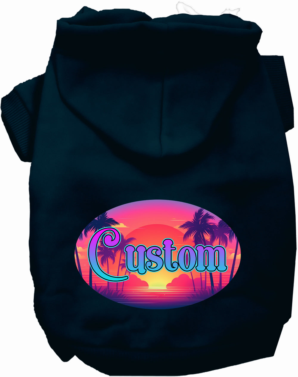 Custom Classic Beach Pet Hoodie