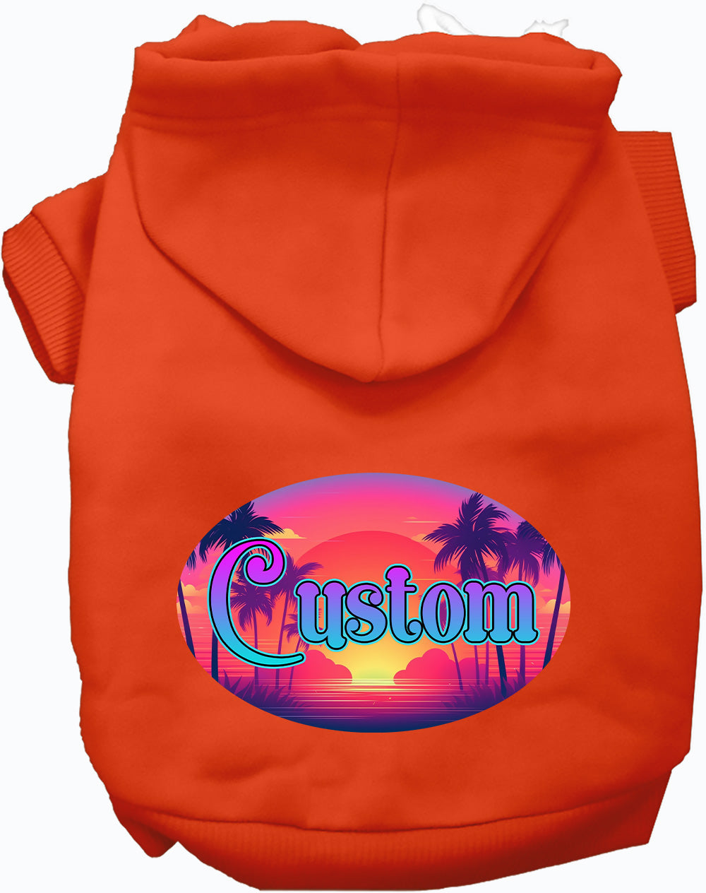 Custom Classic Beach Pet Hoodie