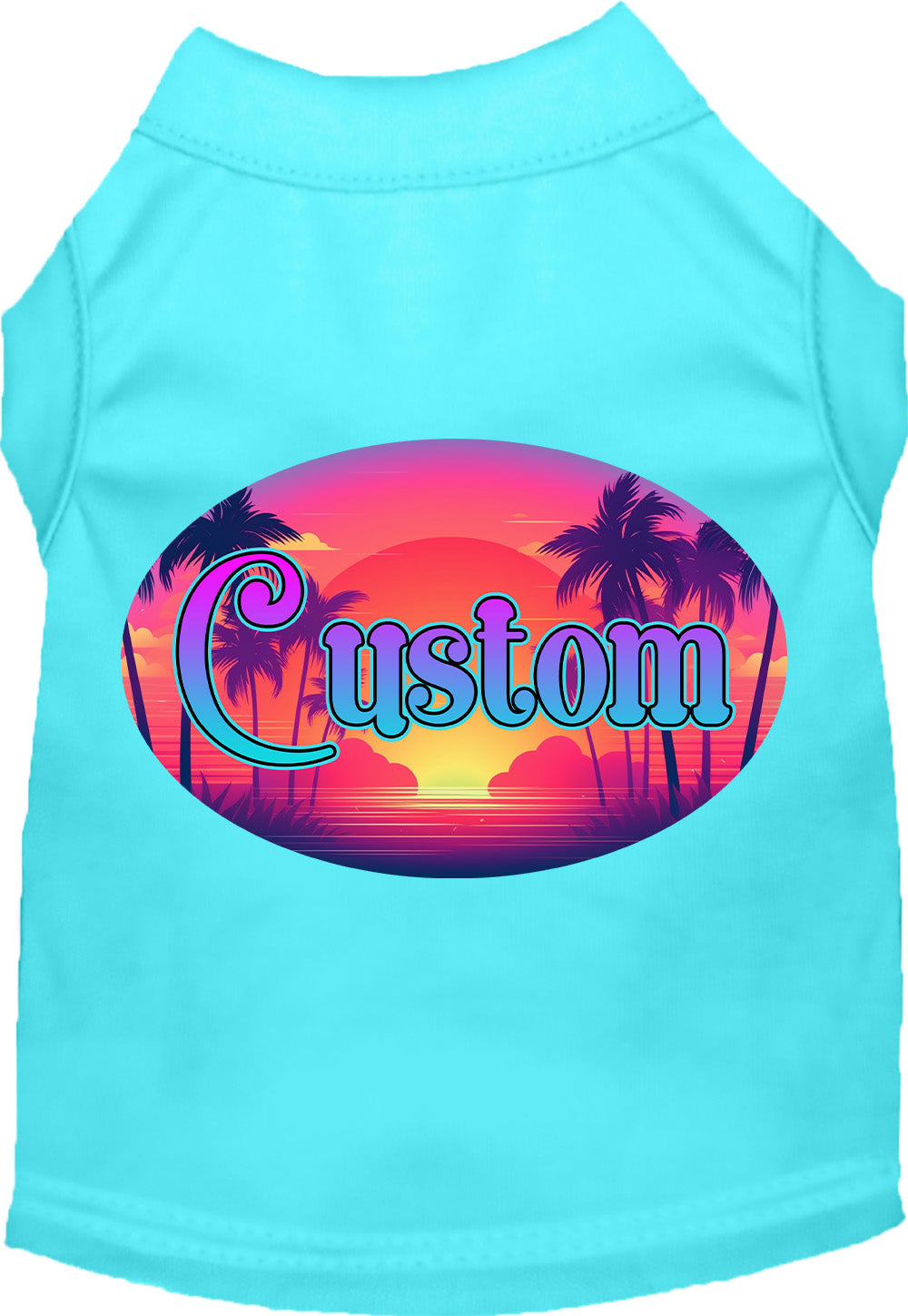Custom Classic Beach Pet Shirt