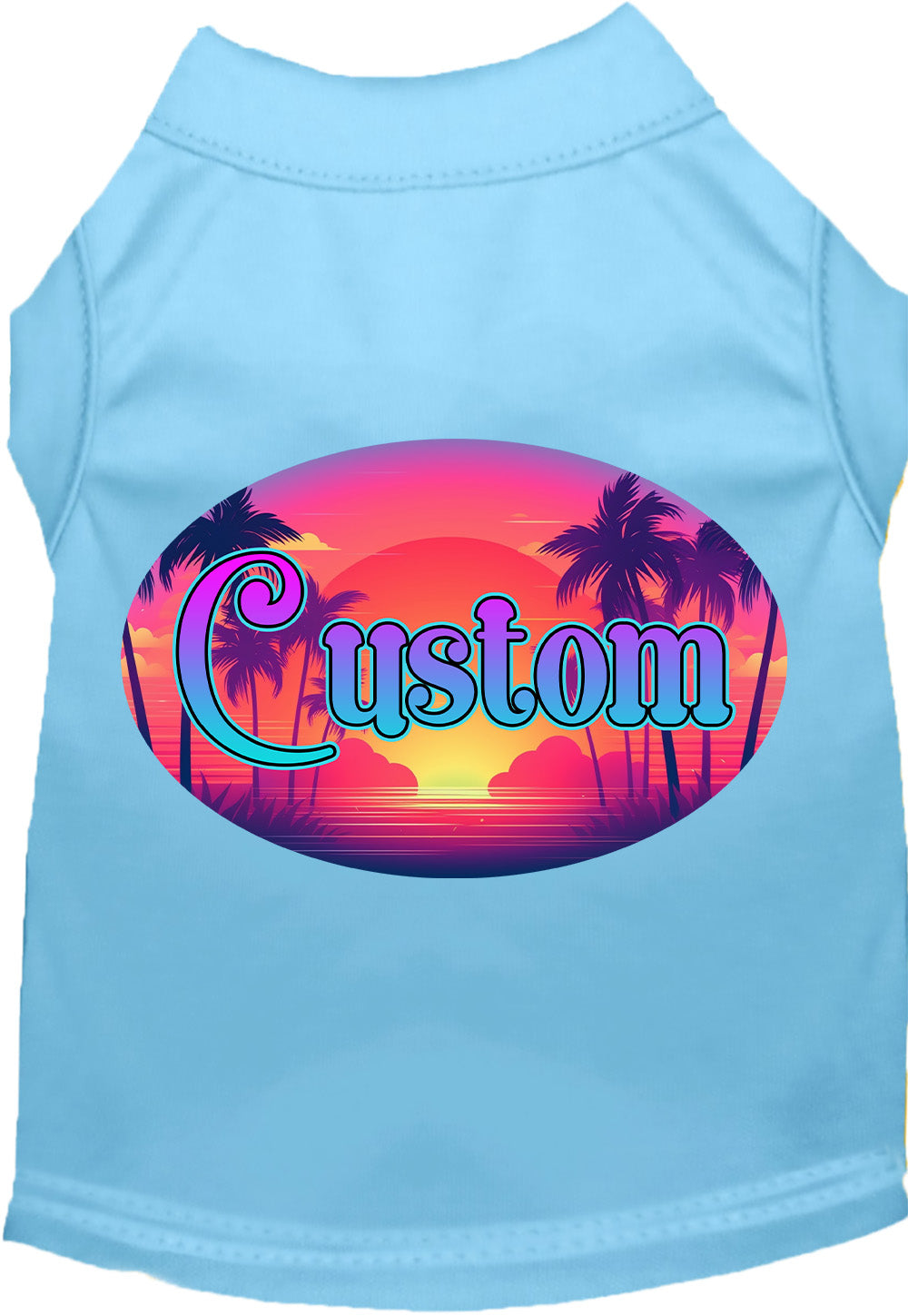 Custom Classic Beach Pet Shirt