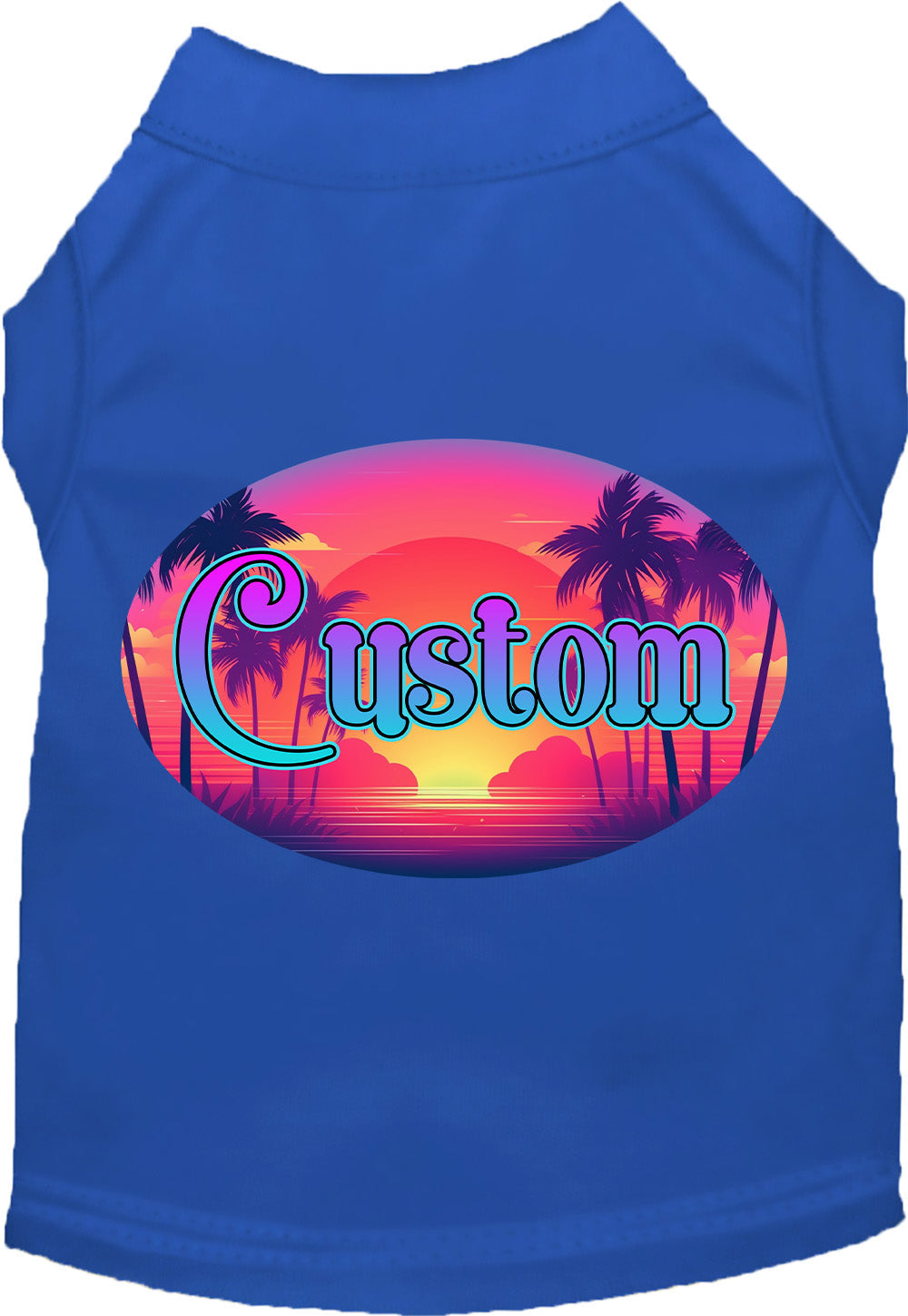Custom Classic Beach Pet Shirt