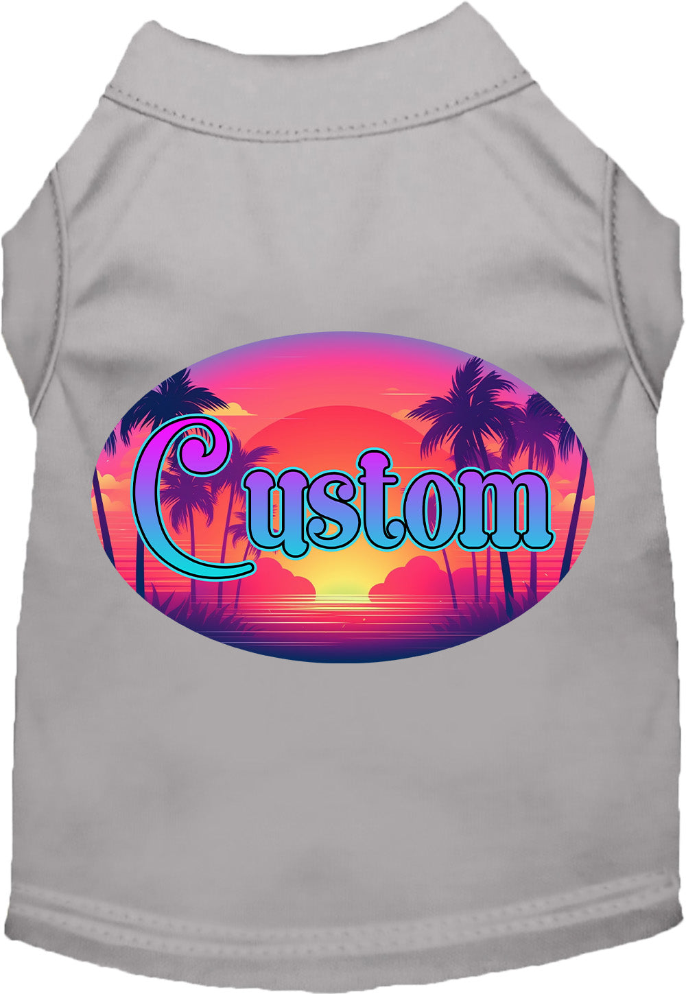 Custom Classic Beach Pet Shirt