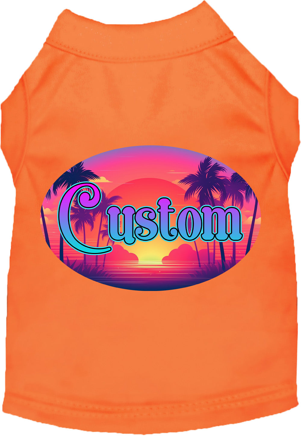 Custom Classic Beach Pet Shirt