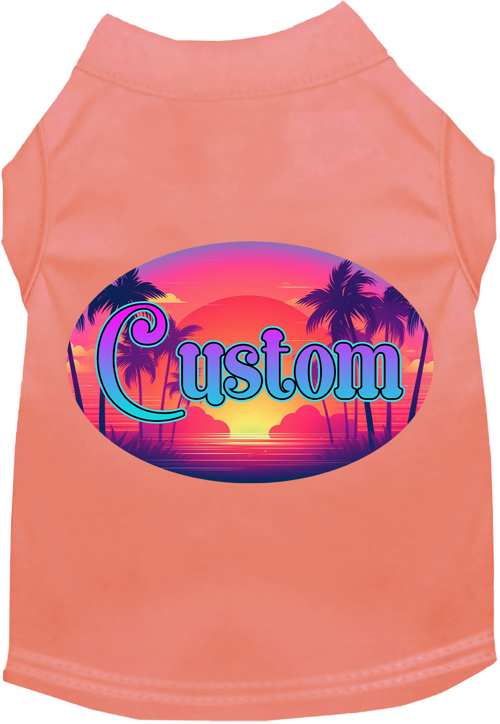 Custom Classic Beach Pet Shirt
