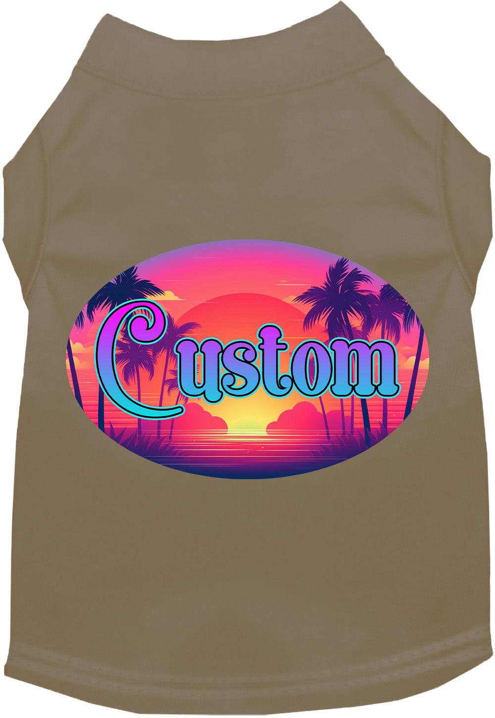 Custom Classic Beach Pet Shirt