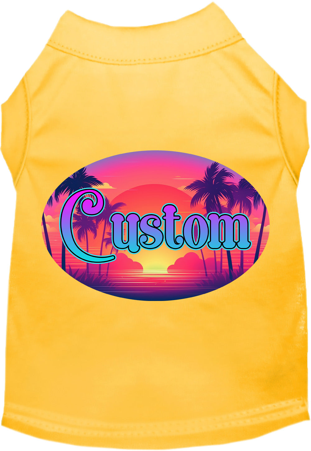 Custom Classic Beach Pet Shirt