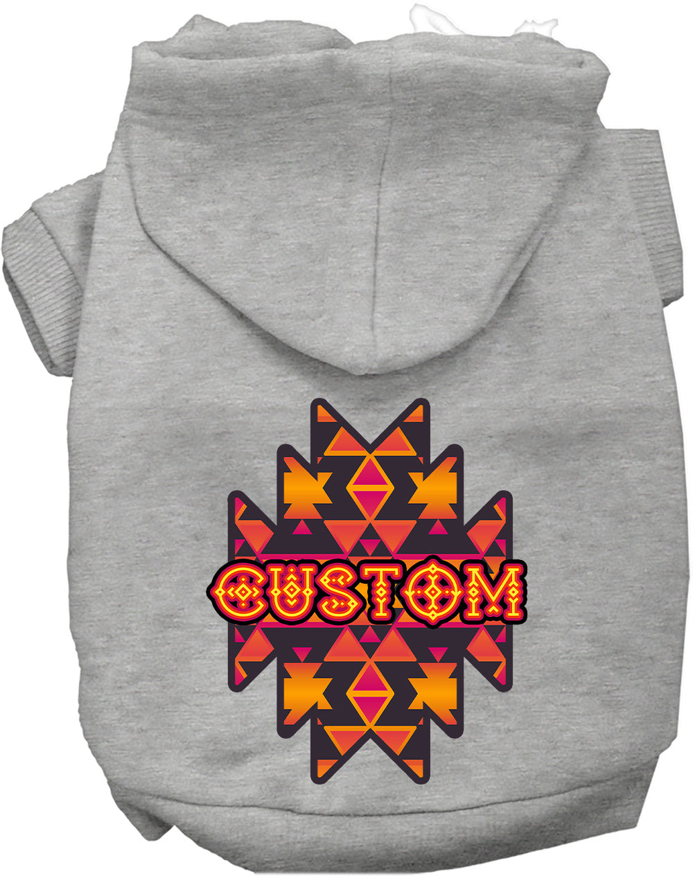 Custom Navajo Tribal Pet Hoodie