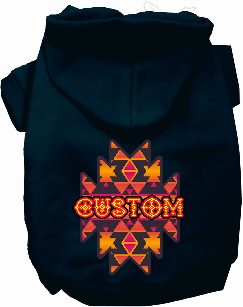 Custom Navajo Tribal Pet Hoodie