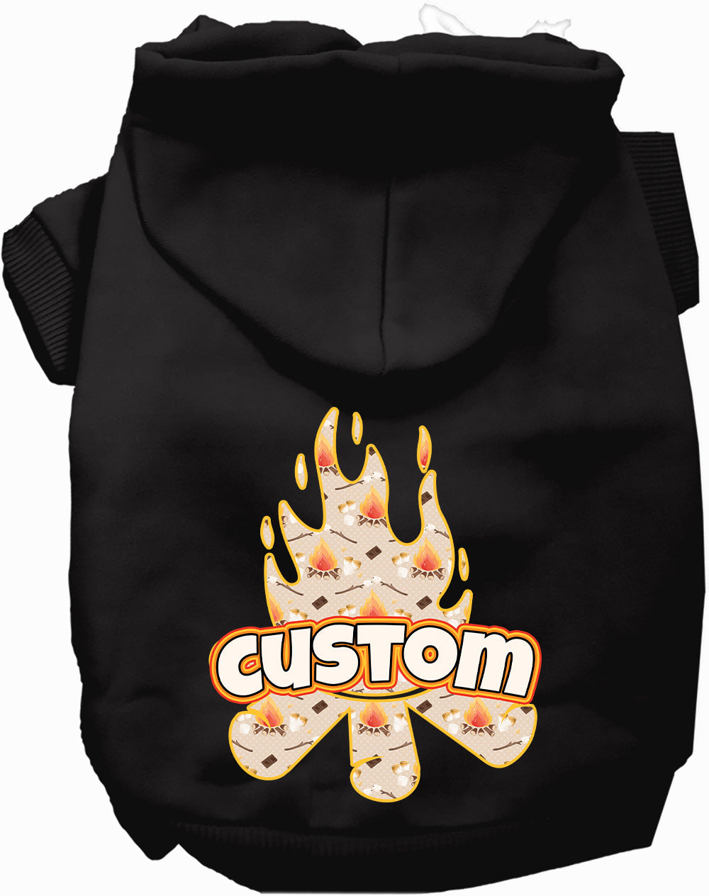 Custom Around the Campfire Pet Hoodie