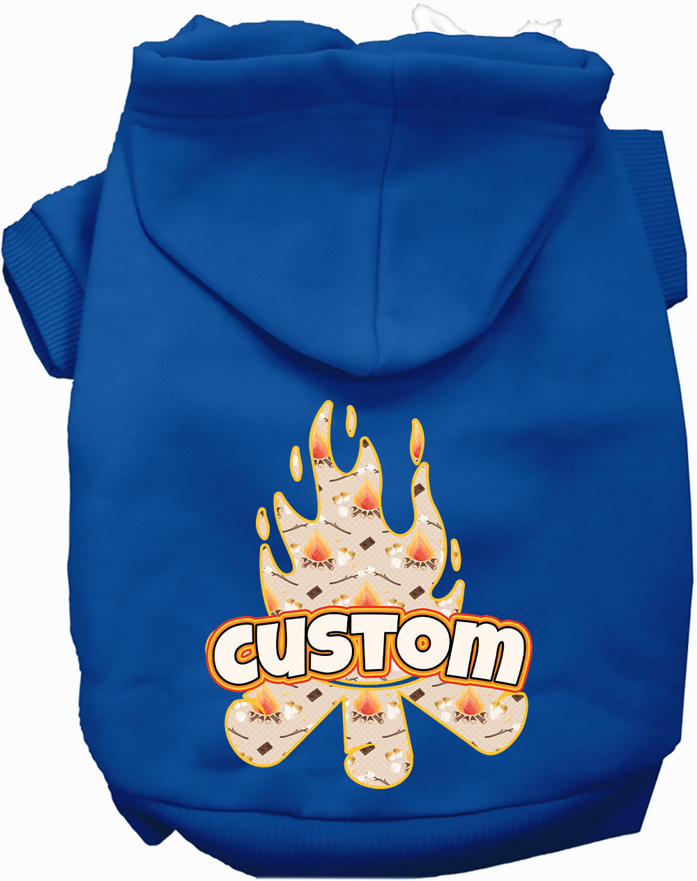 Custom Around the Campfire Pet Hoodie