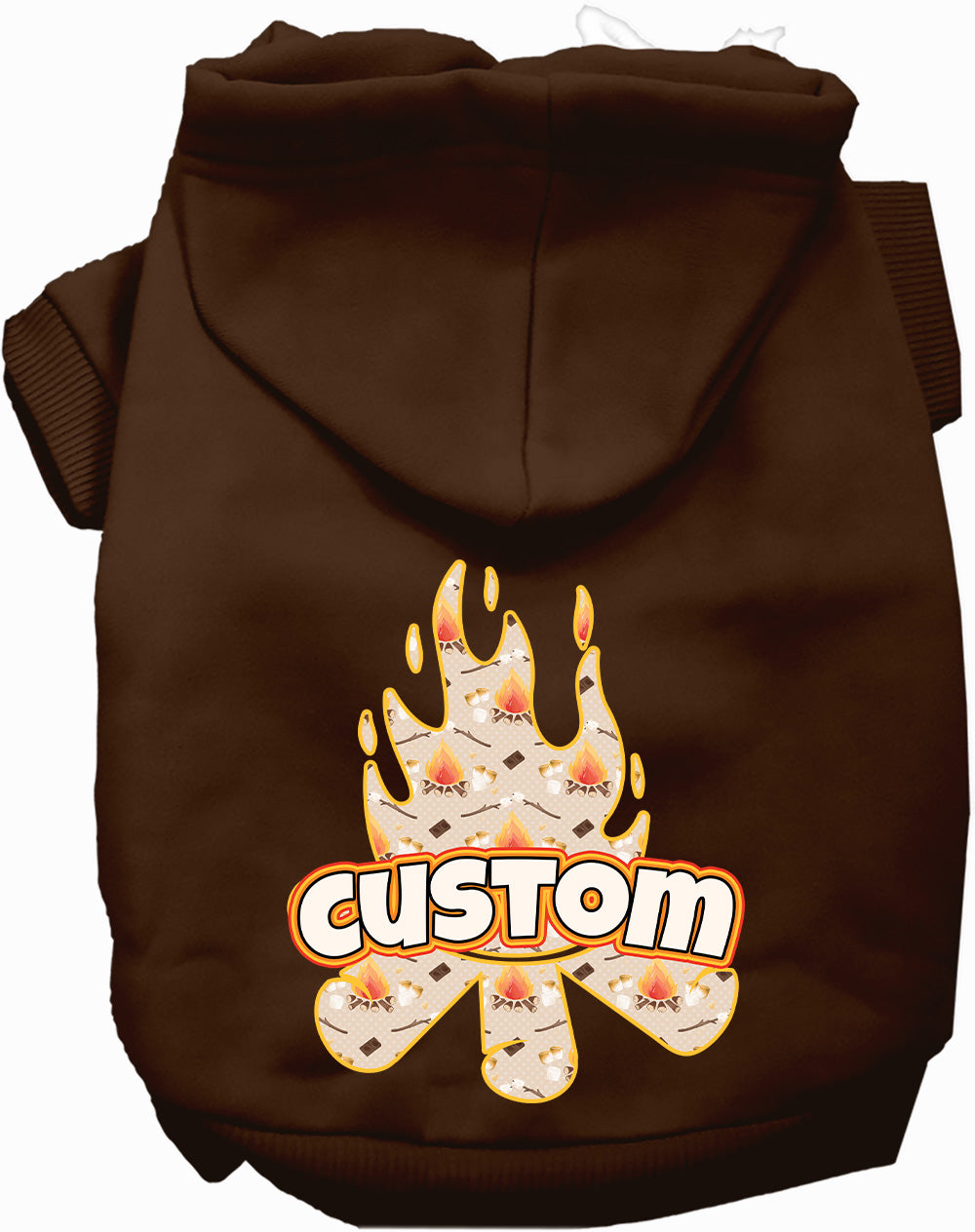 Custom Around the Campfire Pet Hoodie