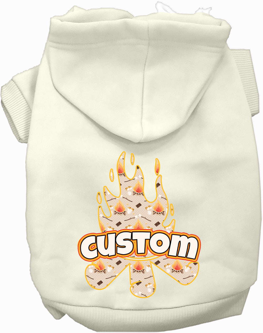 Custom Around the Campfire Pet Hoodie