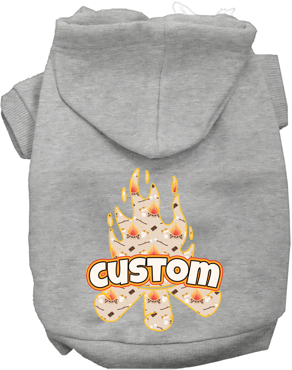 Custom Around the Campfire Pet Hoodie