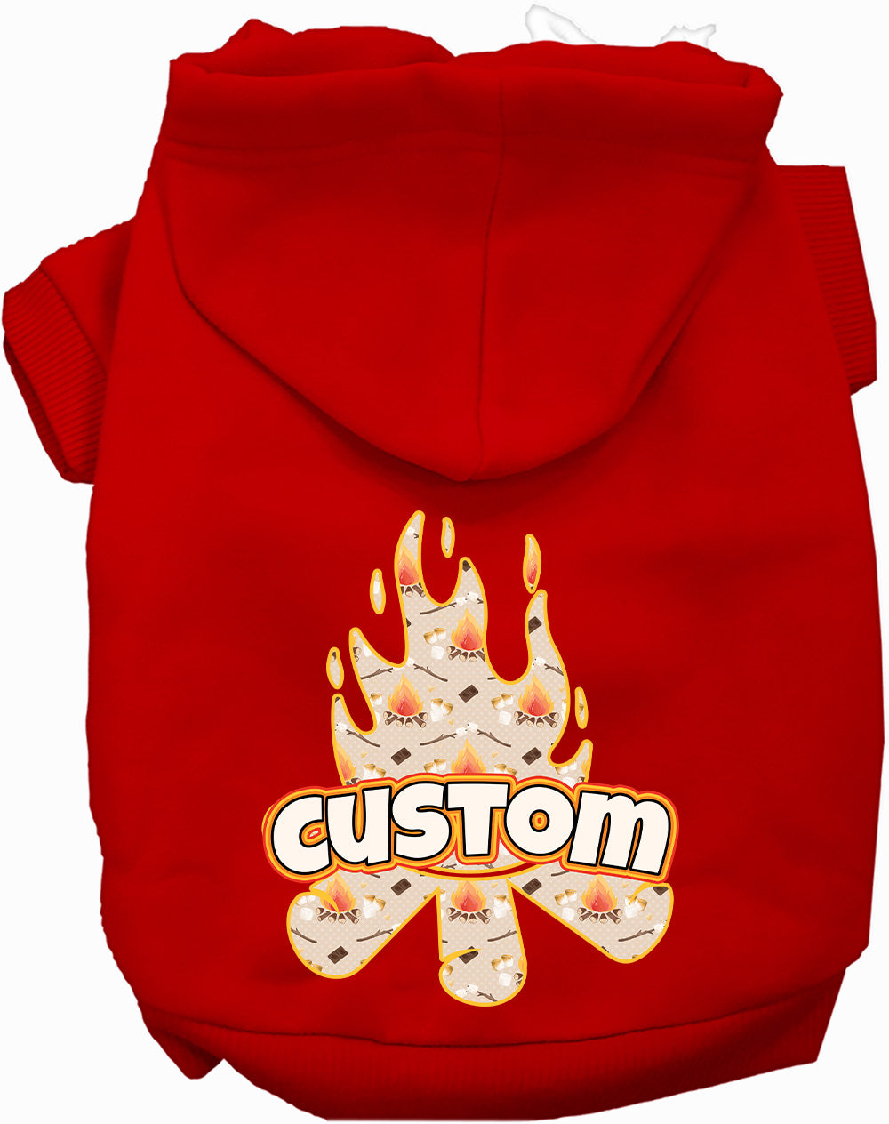 Custom Around the Campfire Pet Hoodie