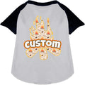 Custom Around the Campfire Pet Raglan Shirts
