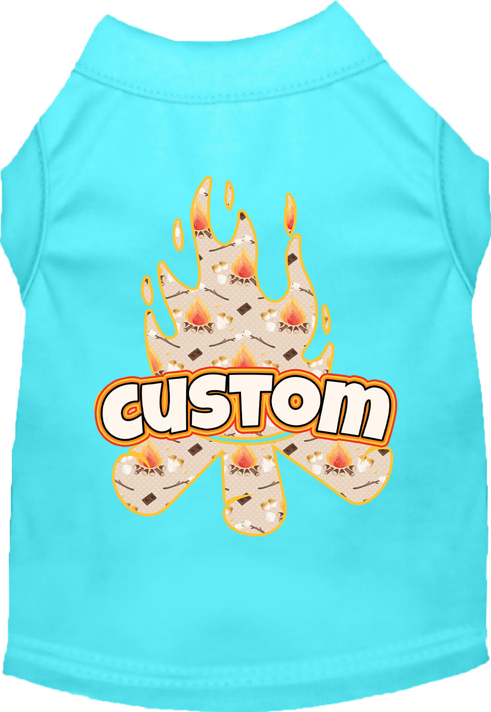 Custom Around the Campfire Pet Shirt