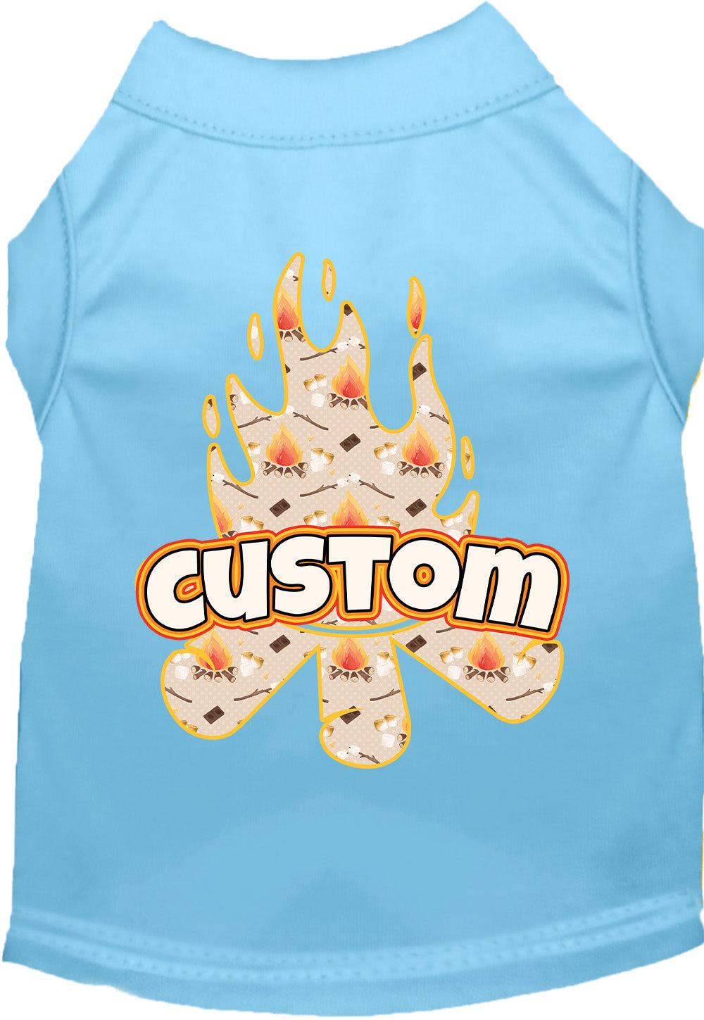 Custom Around the Campfire Pet Shirt